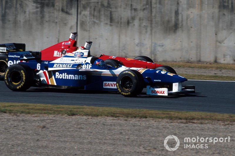 Jacques Villeneuve, Williams, al GP del Giappone del 1996