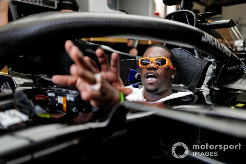 ASAP Ferg, rapero americano en el equipo Haas F1 VF-19