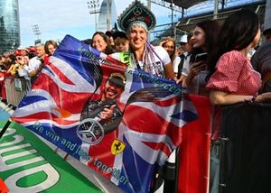Fans de Lewis Hamilton, Ferrari