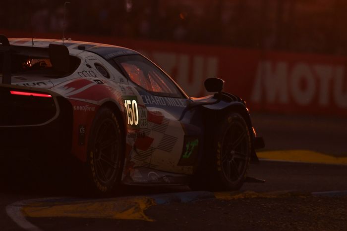 #150 Richard Mille AF Corse Ferrari 296 LMGT3: Custodio Toledo, Lilou Wadoux, Riccardo Agostini