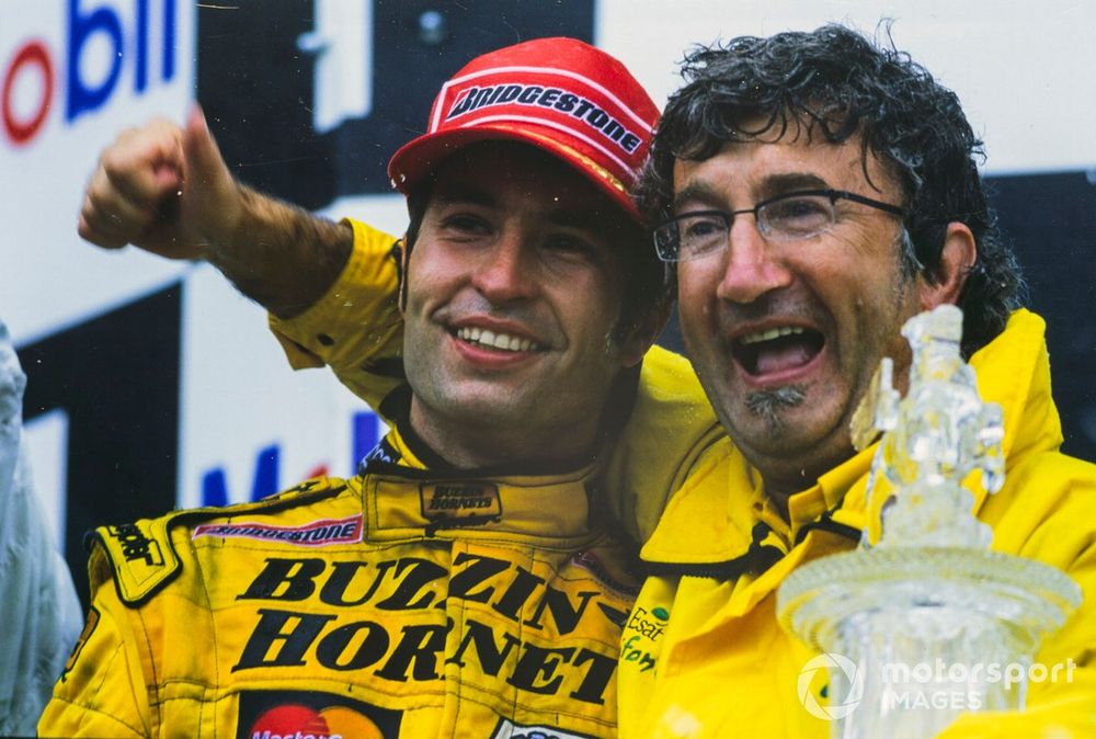 Heinz-Harald Frentzen i Eddie Jordan