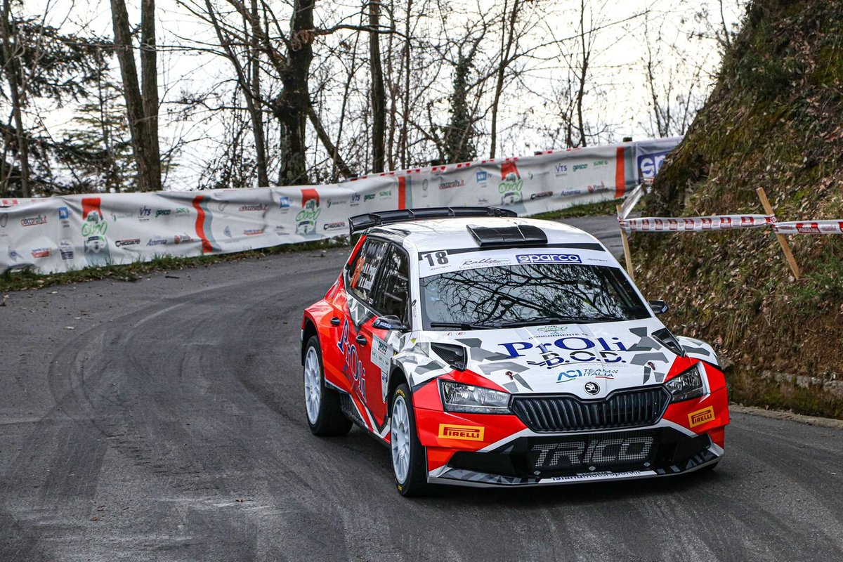 Alessio Profeta, Sergio Raccuia, Island Motorsport, Skoda Fabia Rally2 Evo