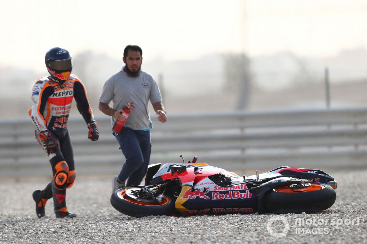 Caída de Pol Espargaro, Repsol Honda