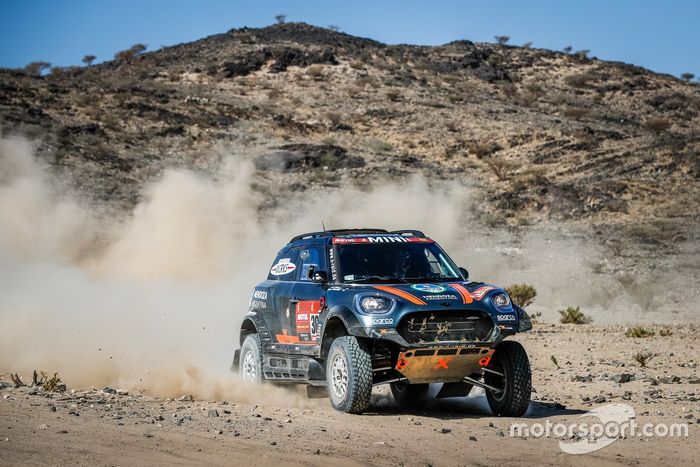 #309 X-Raid Mini JCW Rally Team: Orlando Terranova, Bernardo Graue