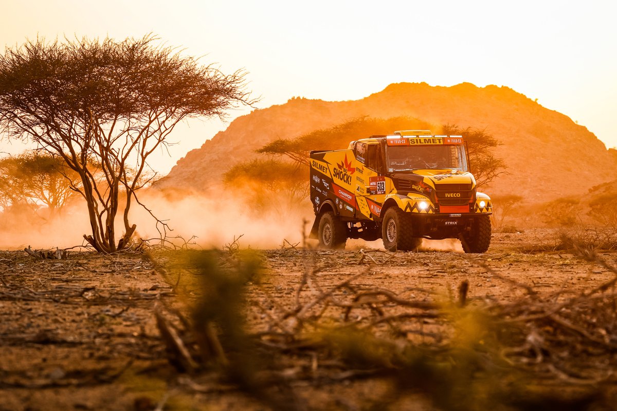 #503 Big Shock Racing Iveco: Martin Macik, Frantisek Tomasek, David Svanda
