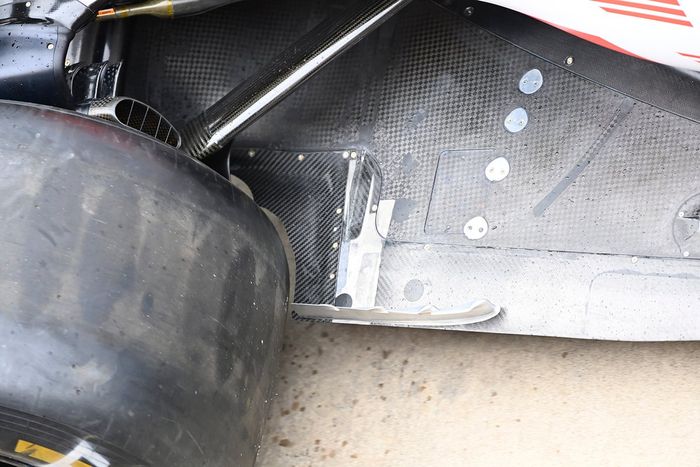 Detalle del piso de AlphaTauri AT02