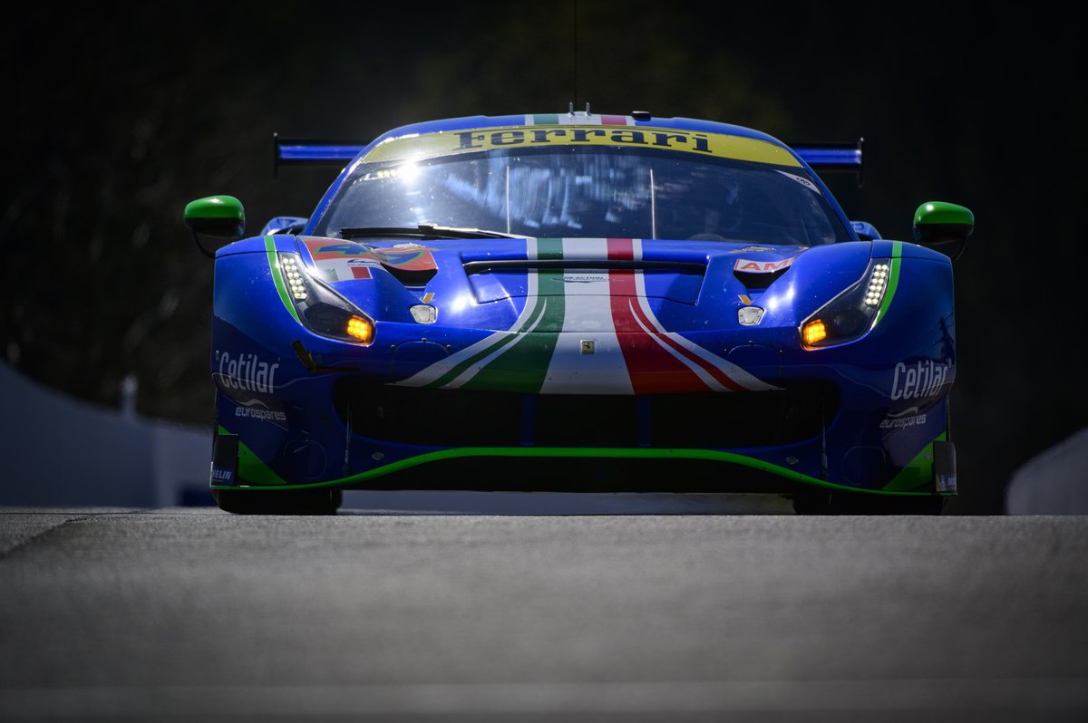 #47 Cetilar Racing Ferrari 488 GTE Evo: Roberto Lacorte, Giorgio Sernagiotto, Antonio Fuoco