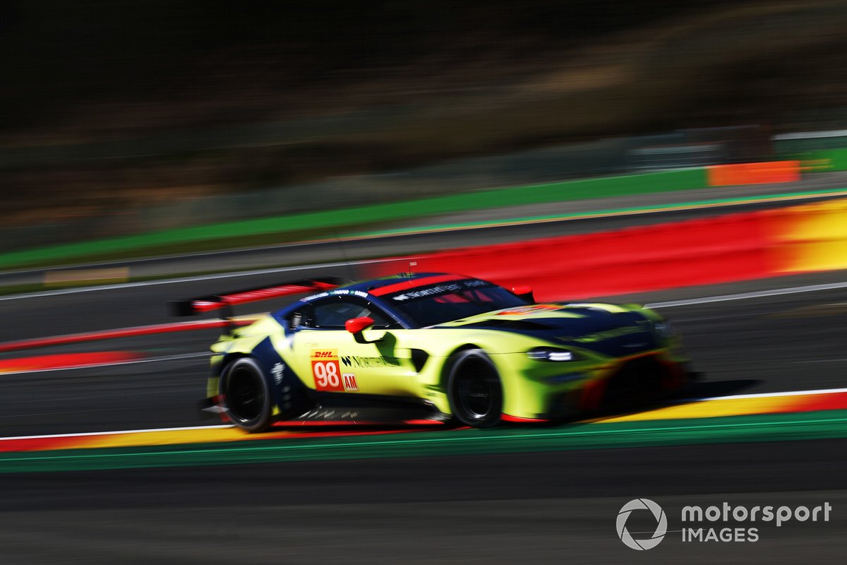 #98 Aston Martin Racing Aston Martin Vantage AMR: Paul Dalla Lana, Augusto Farfus, Marcos Gomes