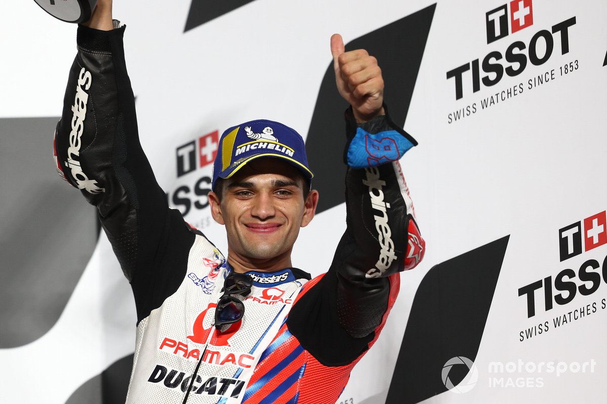 Podio: tercer lugar Jorge Martín, Pramac Racing