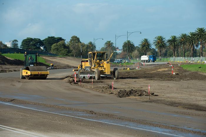 Cambios en las curvas 9 y 10 del circuito Albert Park