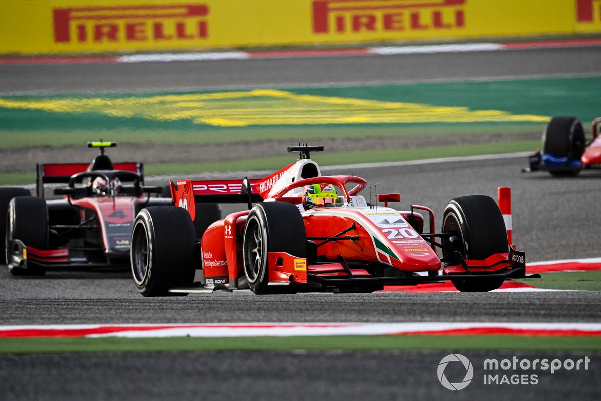 Mick Schumacher, Prema Racing e Callum Ilott, UNI-Virtuosi