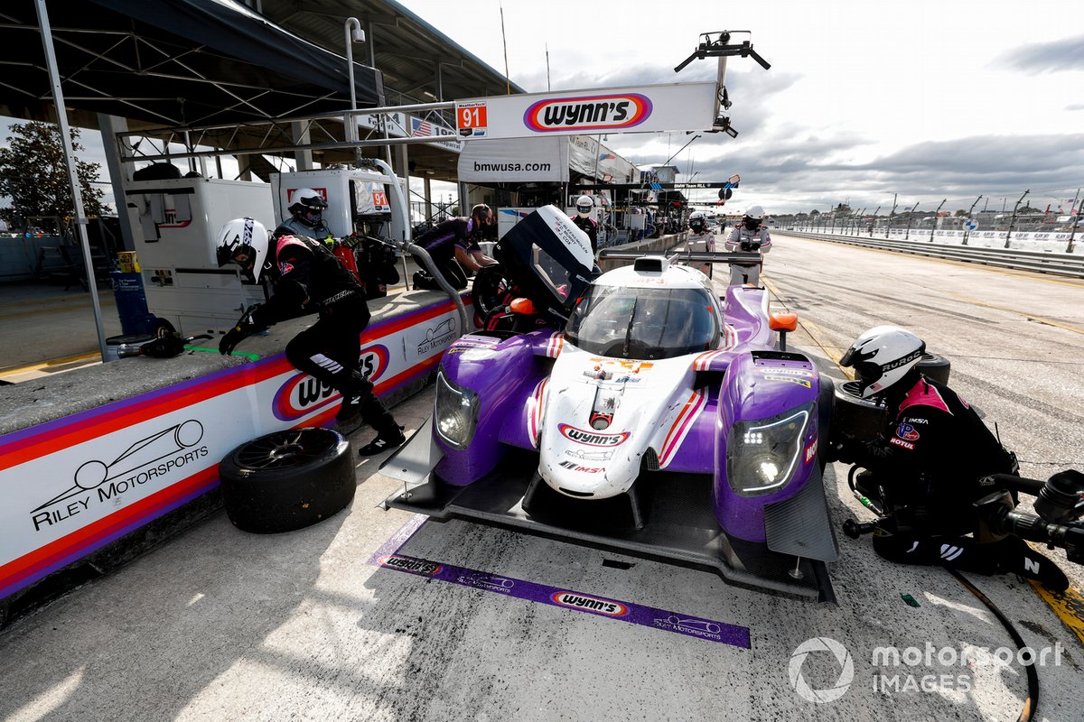 #91 Riley Motorsports Ligier JS P320, LMP3: Pit Stop,  Jeroen Bleekemolen, Dylan Murray, Jim Cox 