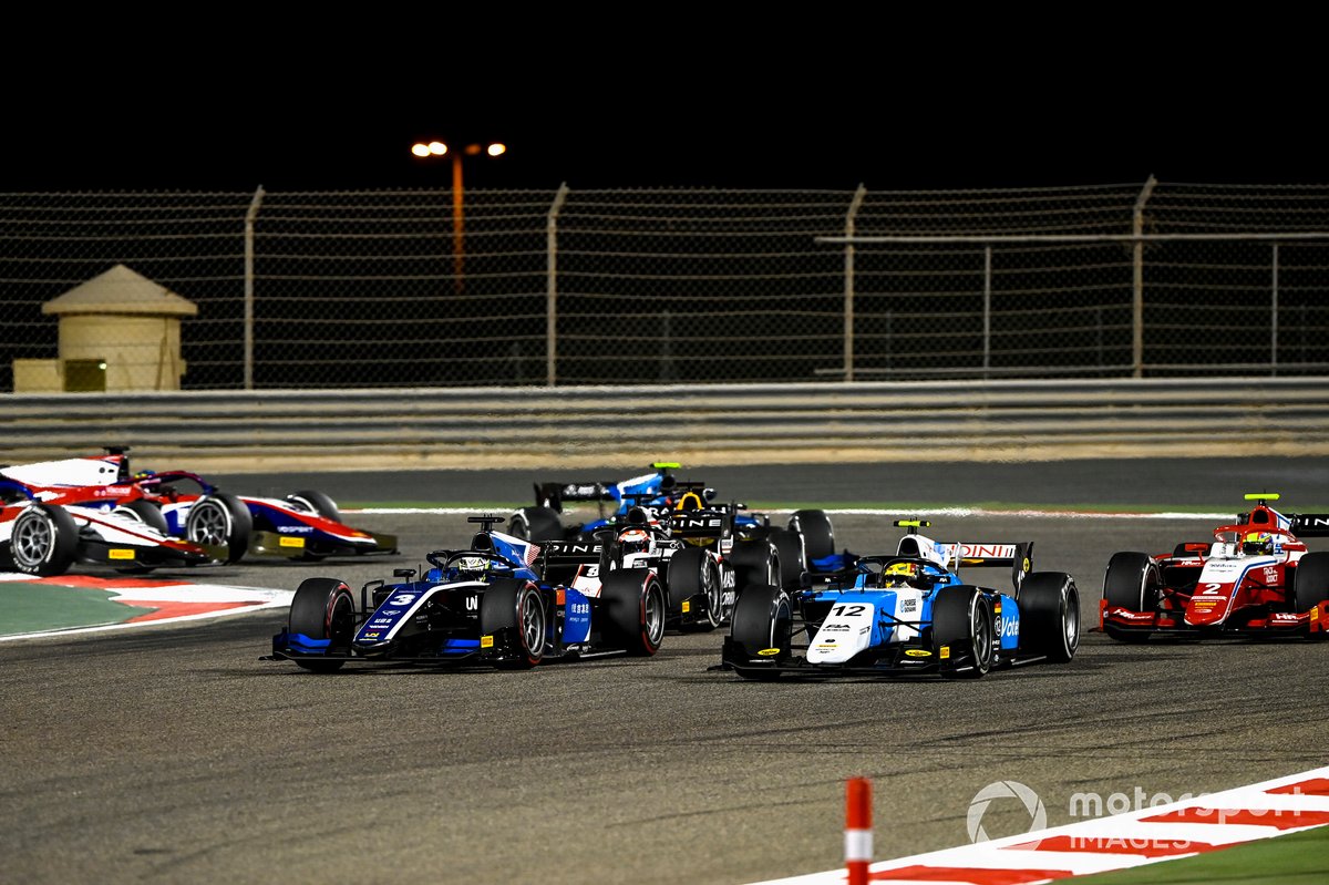 Guanyu Zhou, Uni-Virtuosi Racing, Lirim Zendeli, MP Motorsport, Oscar Piastri, Prema Racing, Christian Lundgaard, ART Grand Prix