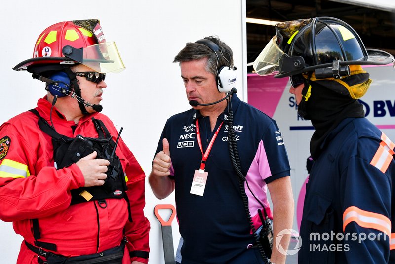 Спортивный директор Racing Point F1 Team Энди Стивенсон