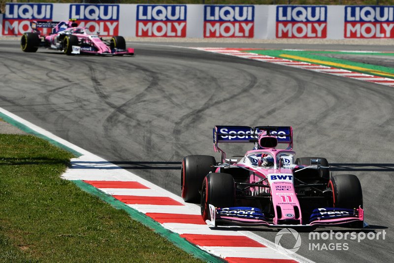 Sergio Perez, Racing Point RP19, guida Lance Stroll, Racing Point RP19