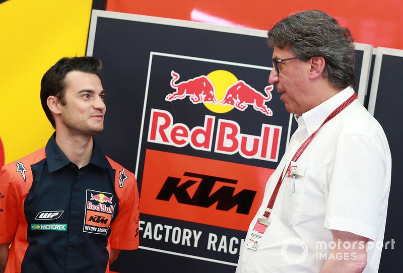 Dani Pedrosa, Red Bull KTM Factory Racing Test Rider, Stefan Pierer, CEO KTM Group