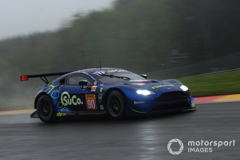 #90 TF Sport Aston Martin Vantage: Salih Yoluc, Euan Alers-Hankey, Charles Eastwood