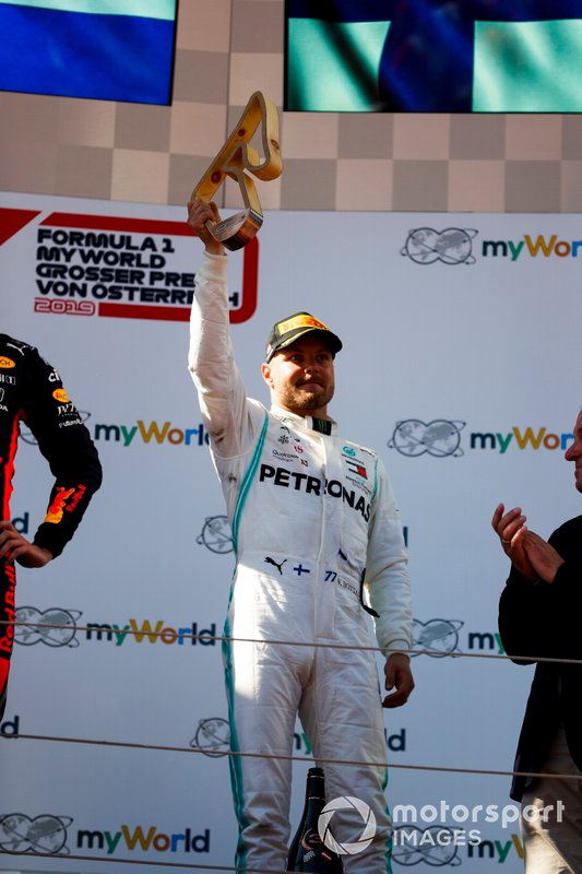 Valtteri Bottas, Mercedes AMG F1 sul podio