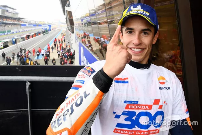 Ganador de la carrera Marc Márquez, Repsol Honda Team