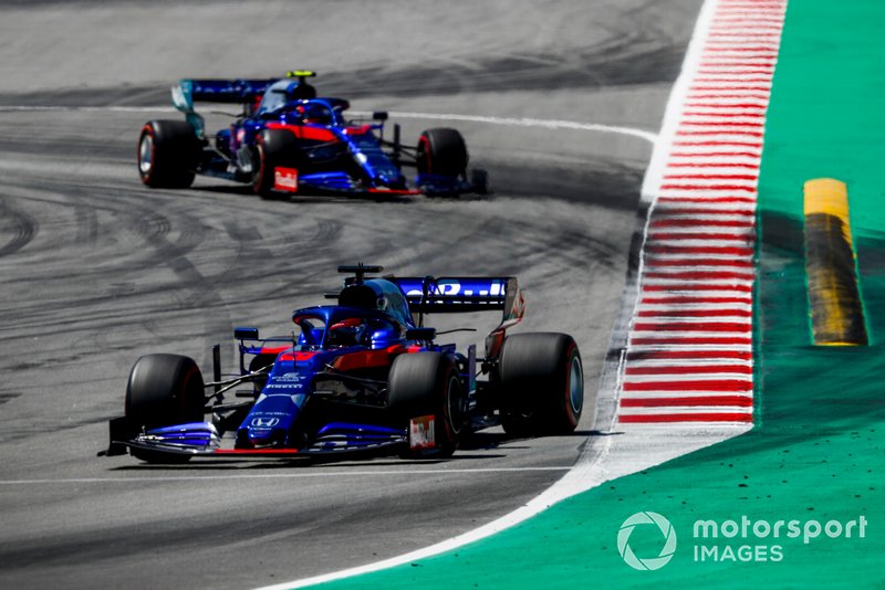 Daniil Kvyat, Toro Rosso STR14 guida Alexander Albon, Toro Rosso STR14