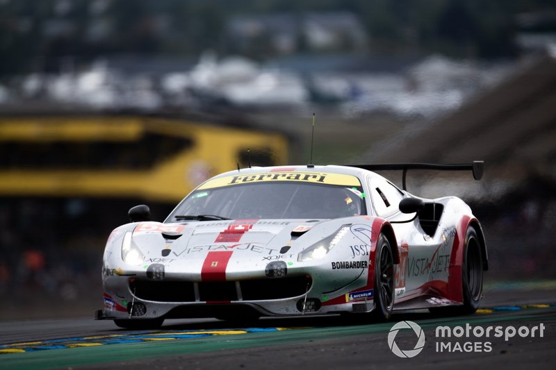 #54 Spirit of Race, Ferrari 488 GTE: Giancarlo Fisichella, Francesco Castellacci, Thomas Flohr