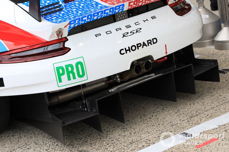 #94 Porsche GT Team Porsche 911 RSR dettaglio diffusore