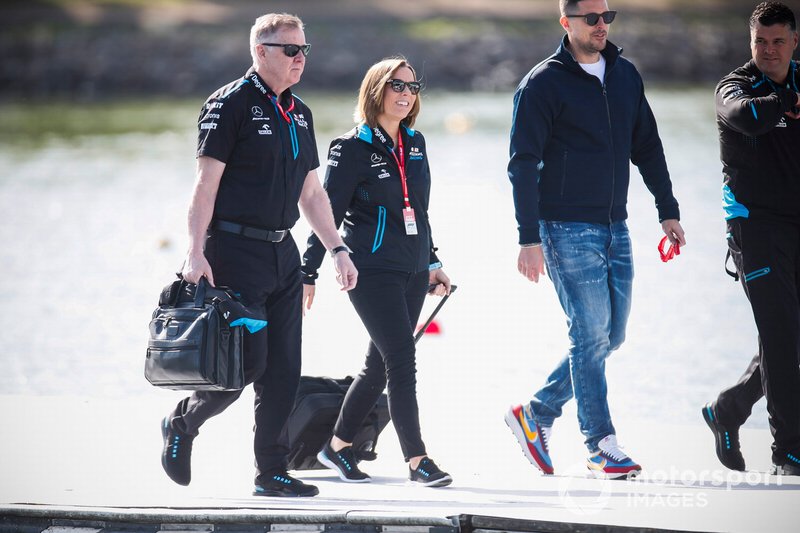 Claire Williams, Deputy Team Principal, Williams Racing