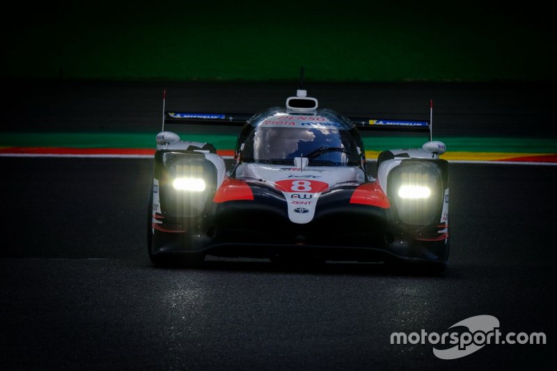 #8 Toyota Gazoo Racing Toyota TS050: Sébastien Buemi, Kazuki Nakajima, Fernando Alonso