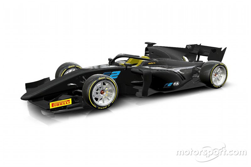 Une F2 avec des pneus Pirelli 18