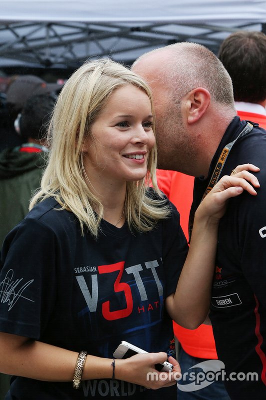 Hanna Prater, girlfriend of Sebastian Vettel