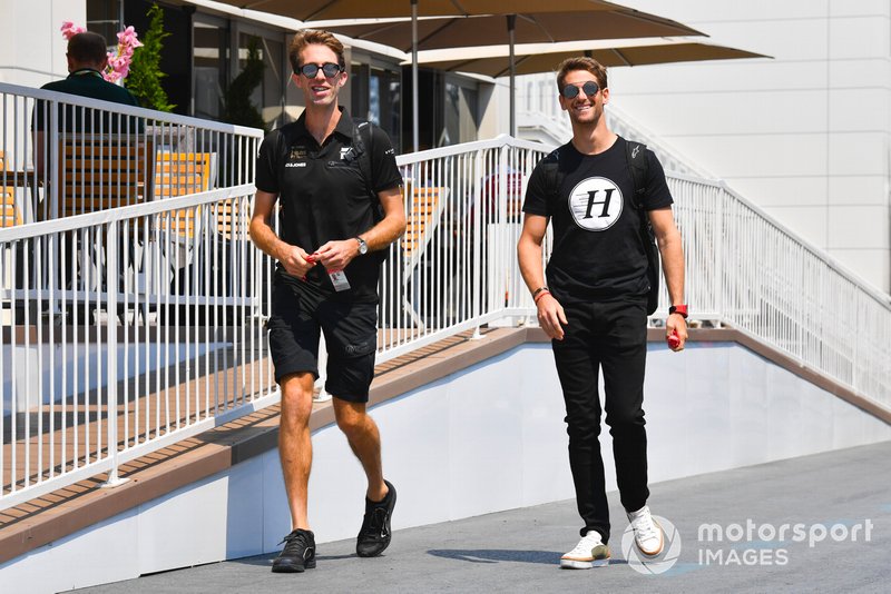 Romain Grosjean, Haas F1 nel paddock