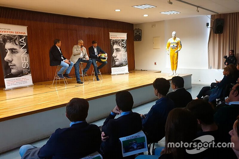 Presentación libro Senna José María Rubio