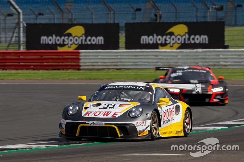 #99 ROWE Racing Porsche 911 GT3 R: Dennis Olsen, Dirk Werner, Matt Campbell