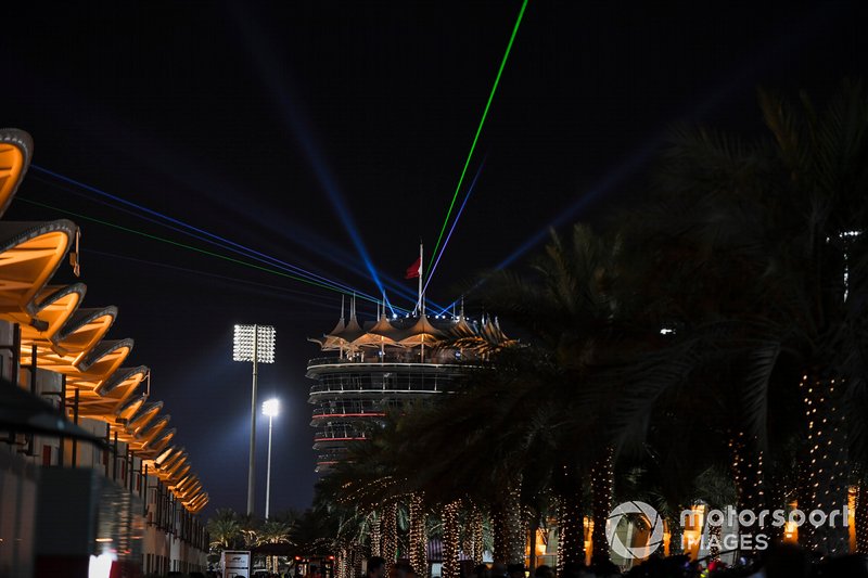 Bahrain Tower at night