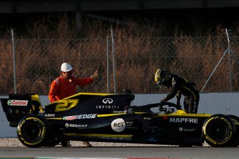 Nico Hulkenberg, Renault F1 Team R.S. 19 valt stil