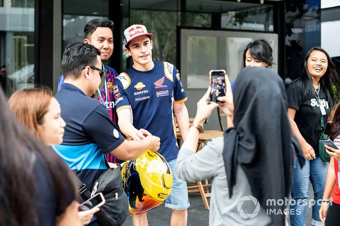Marc Marquez, Repsol Honda Team visitó Indonesia el fin de semana