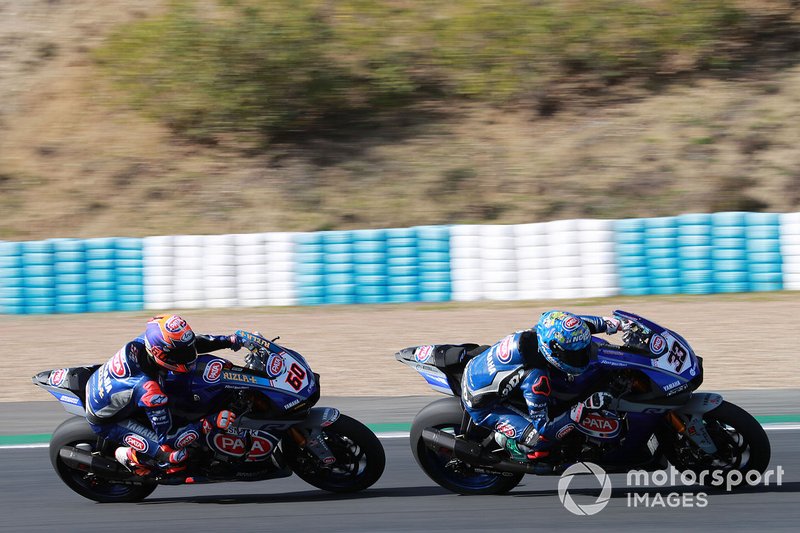 Marco Melandri, GRT Yamaha WorldSBK Team, Michael van der Mark, Pata Yamaha