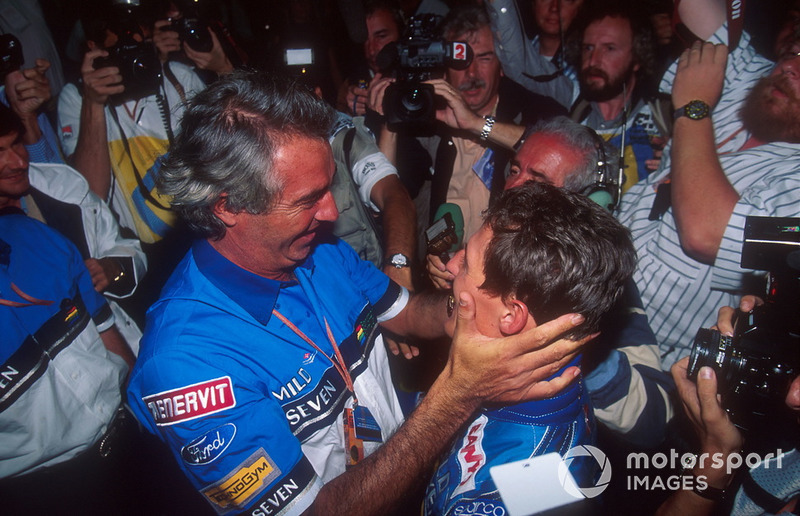 Flavio Briatore ve Michael Schumacher, Benetton