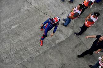 Brendon Hartley, Scuderia Toro Rosso in parc ferme