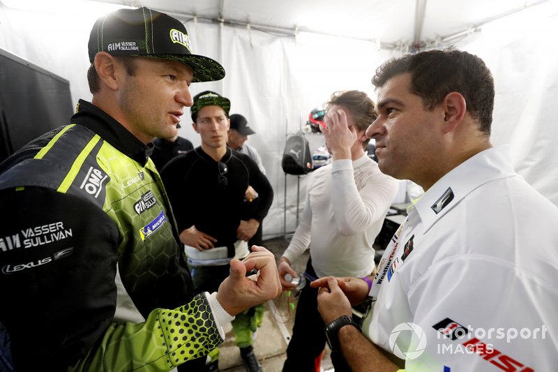 #12 AIM Vasser Sullivan Lexus RC F GT3, GTD: Frank Montecalvo, Townsend Bell, Aaron Telitz, Jeff Segal