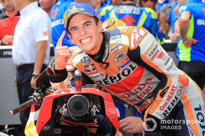 Ganador de la carrera Marc Marquez, Repsol Honda Team