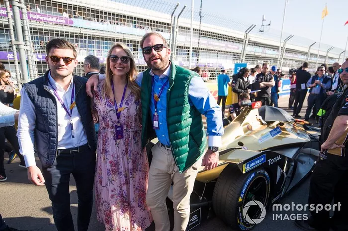 Invitados con el coche de ean-Eric Vergne, DS TECHEETAH