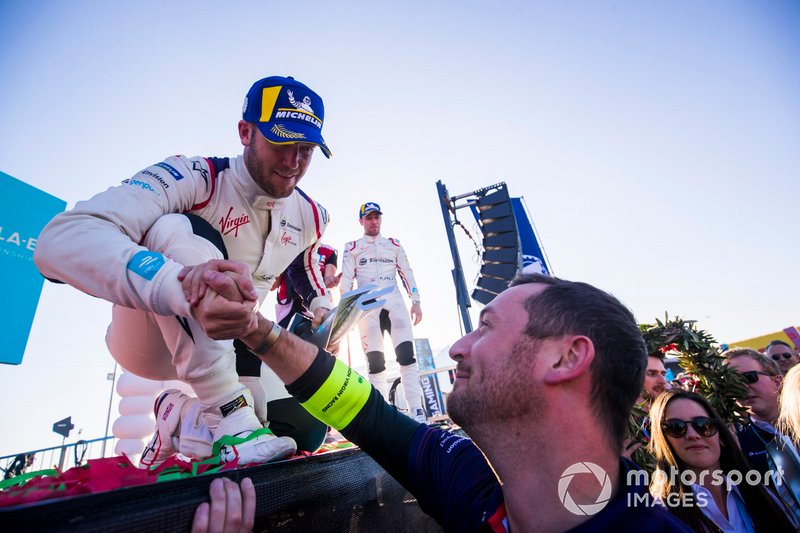 Sam Bird, Envision Virgin Racing, sul podio
