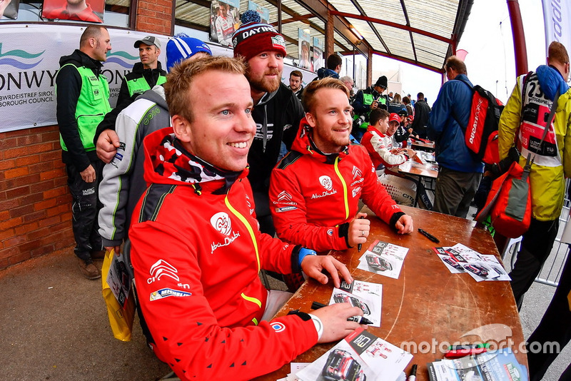 Mads Ostberg, Torstein Eriksen, Citroën World Rally Team Citroën C3 WRC