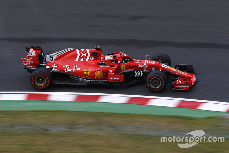 Das neue Ferrari-Design in Suzuka