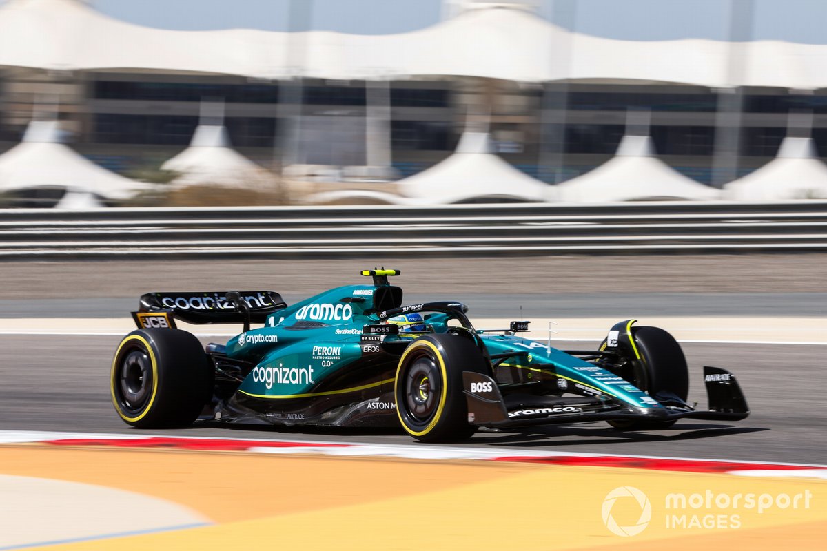 Aston Martin enjoyed an encouraging test with Alonso bedding well into his new team