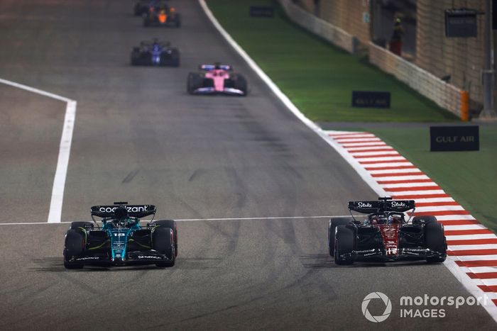 Lance Stroll, Aston Martin AMR23, Valtteri Bottas, Alfa Romeo C43