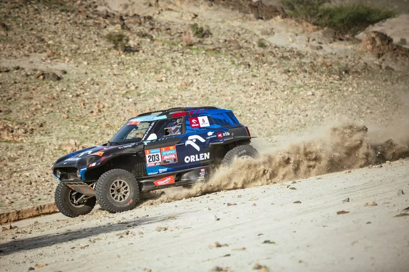 #203 X-Raid Mini JCW Team Mini: Jakub Przygonski, Armand Monleón