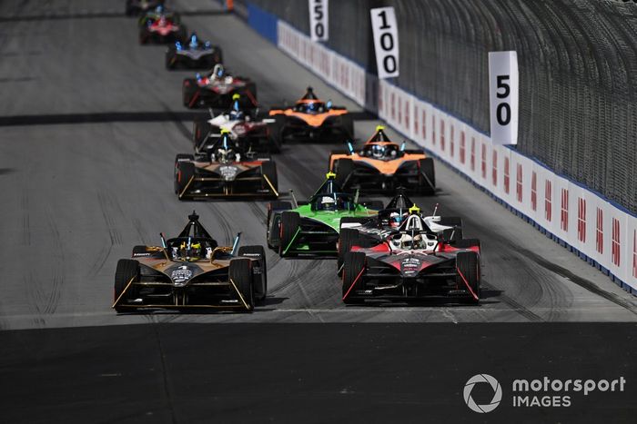 Stoffel Vandoorne, DS Penske, DS E-Tense FE23, Antonio Felix da Costa, Porsche, Porsche 99X Electric Gen3, Nick Cassidy, Envision Racing, Jaguar I-TYPE 6, Jean-Eric Vergne, DS Penske, DS E-Tense FE23, Jake Hughes, NEOM McLar