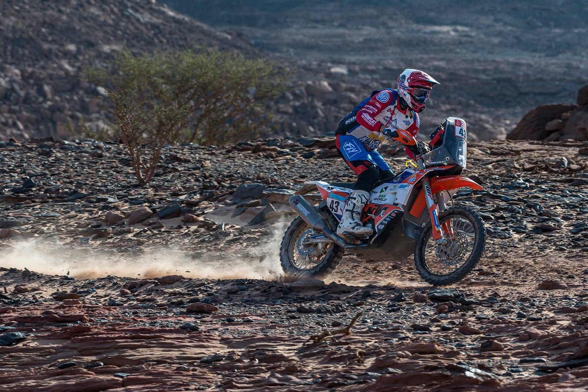#43 BAS Dakar KTM Racing Team: Mason Klein